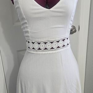 Super Sexy, Sheer White Summer Dress